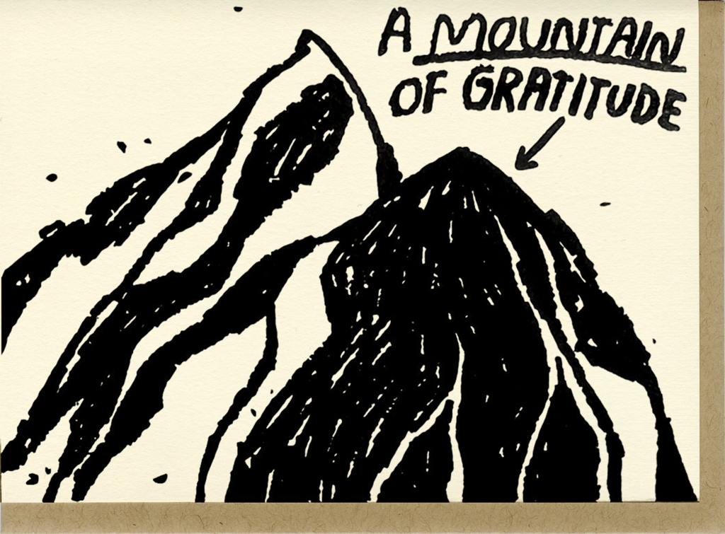 People I've Loved | Mountain Of Gratitude Card
