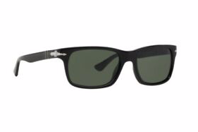 Persol | PO3048S | Black with Crystal Green